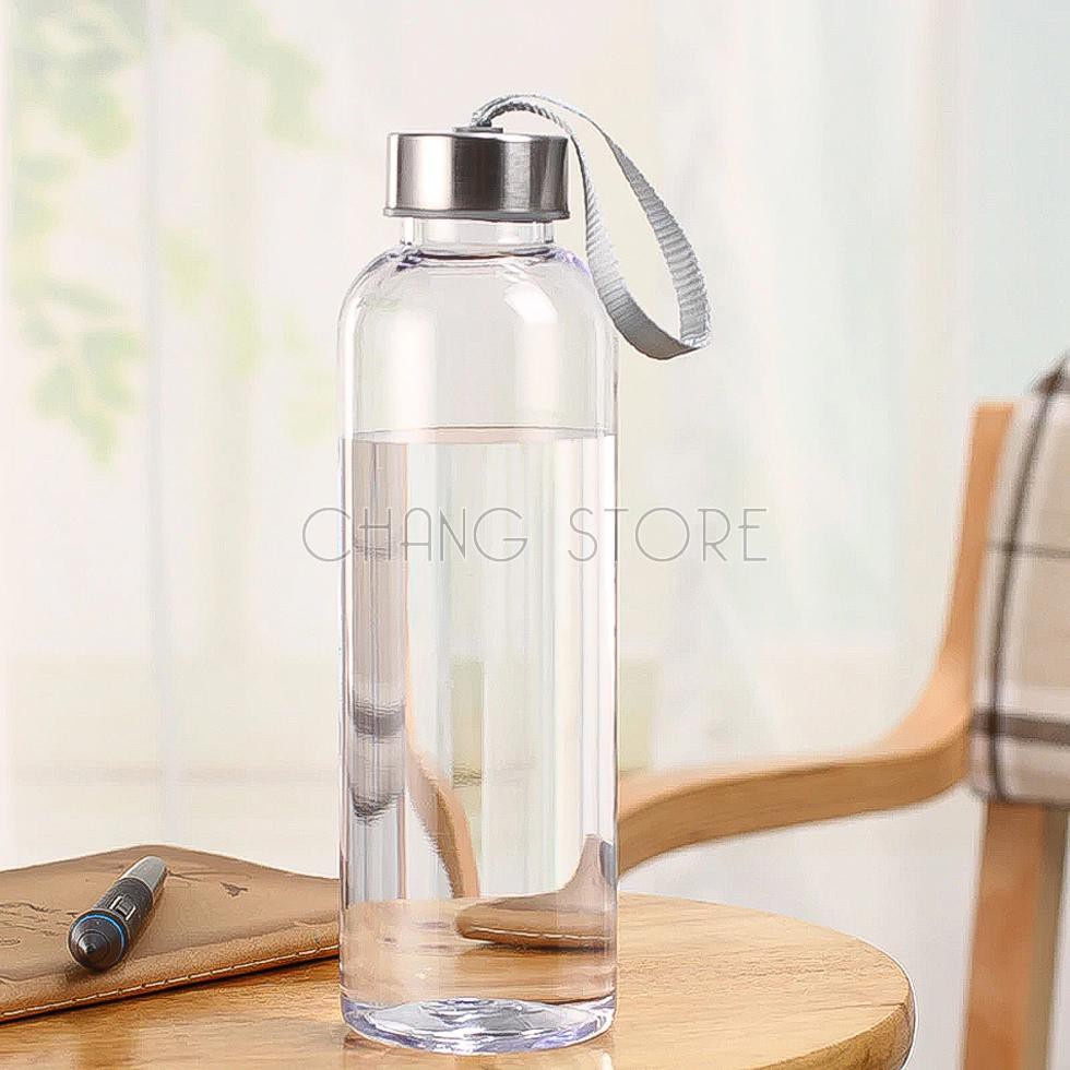 Bình Thủy Tinh 500ml Có Dây Xách