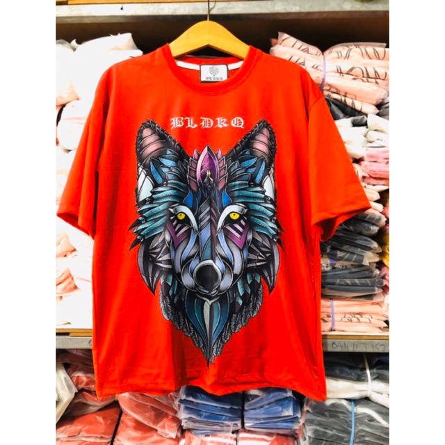 áo thun in 3D form rộng tay lỡ