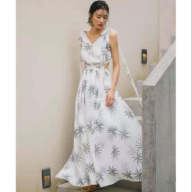 Đầm maxi cut out cực quyến rũ