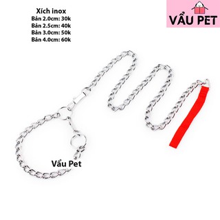 Xích Inox cho chó mèo thú cưng