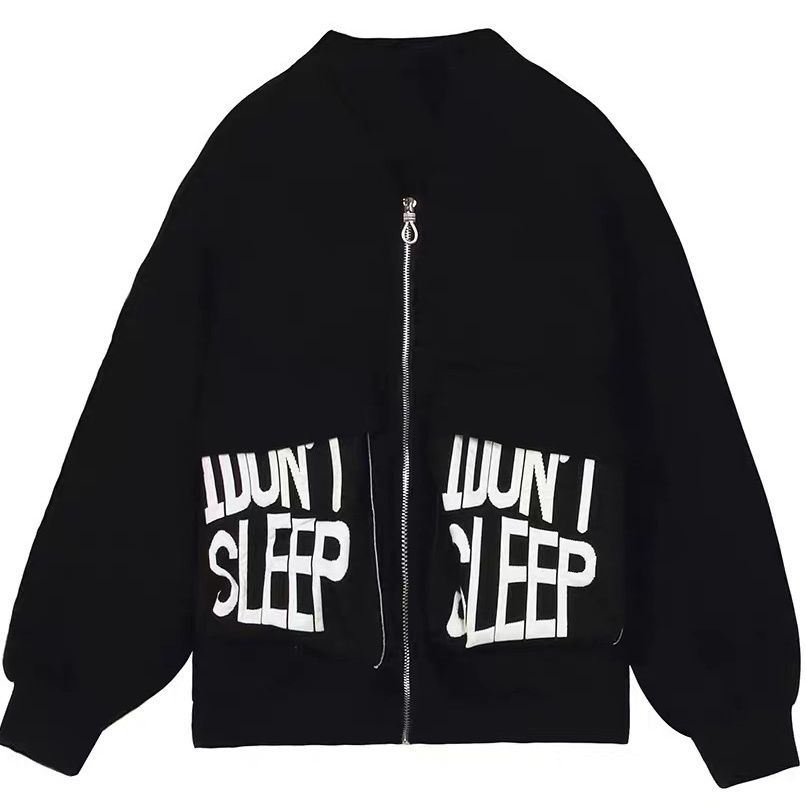 Áo Khoác Bóng Chày In Chữ Thời Trang Mùa Xuân 2022 Mới Cho Nữ