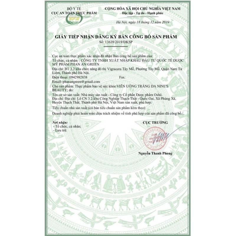 [CHÍNH HÃNG]Viên Uống Trắng Da NINE’S Beauty | BigBuy360 - bigbuy360.vn