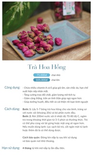 Trà Hoa Hồng ( lọ nhỏ)