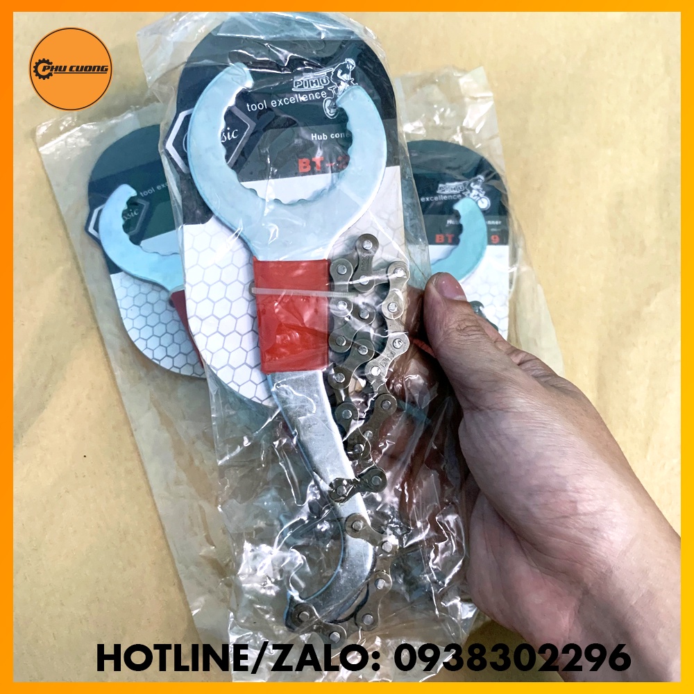 Dụng cụ sữa chữa xe đạp - Giữ líp - Tháo ráp trục giữa thường và trục giữa BB - Tools PIHU BT-2919 3 in 1