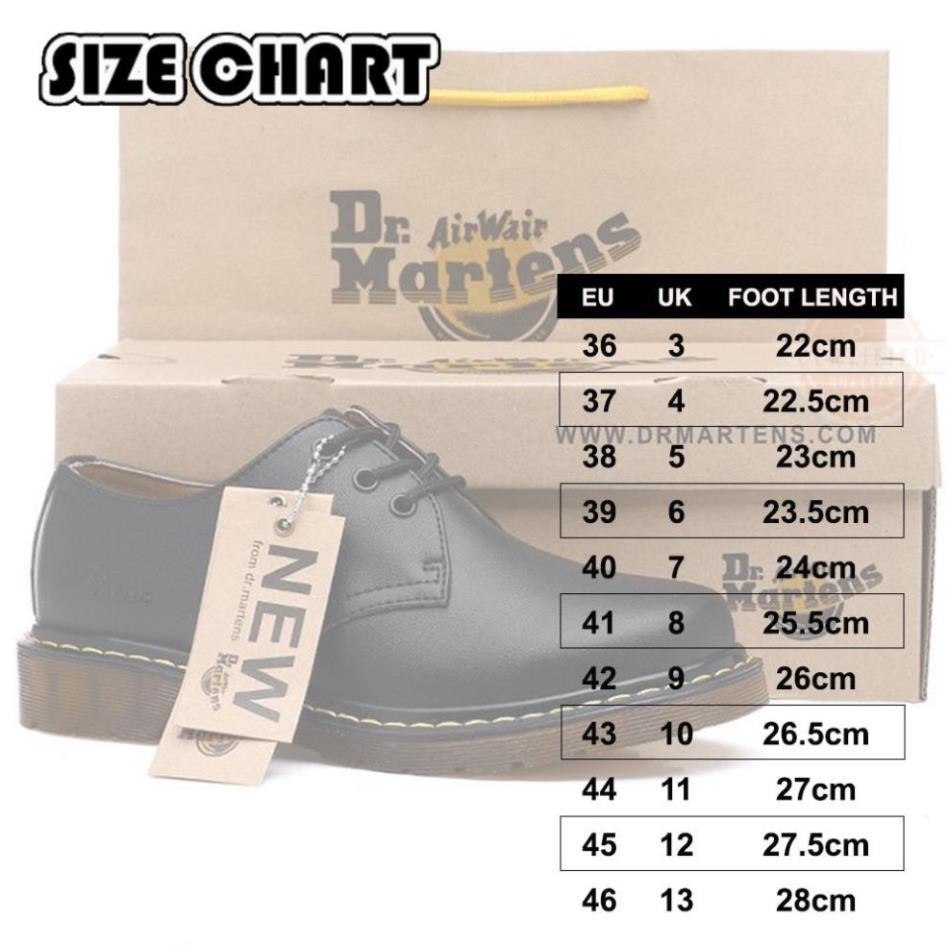 Giày da Dr.Martens Martin (1461) cao cấp cho nam - Sale 1