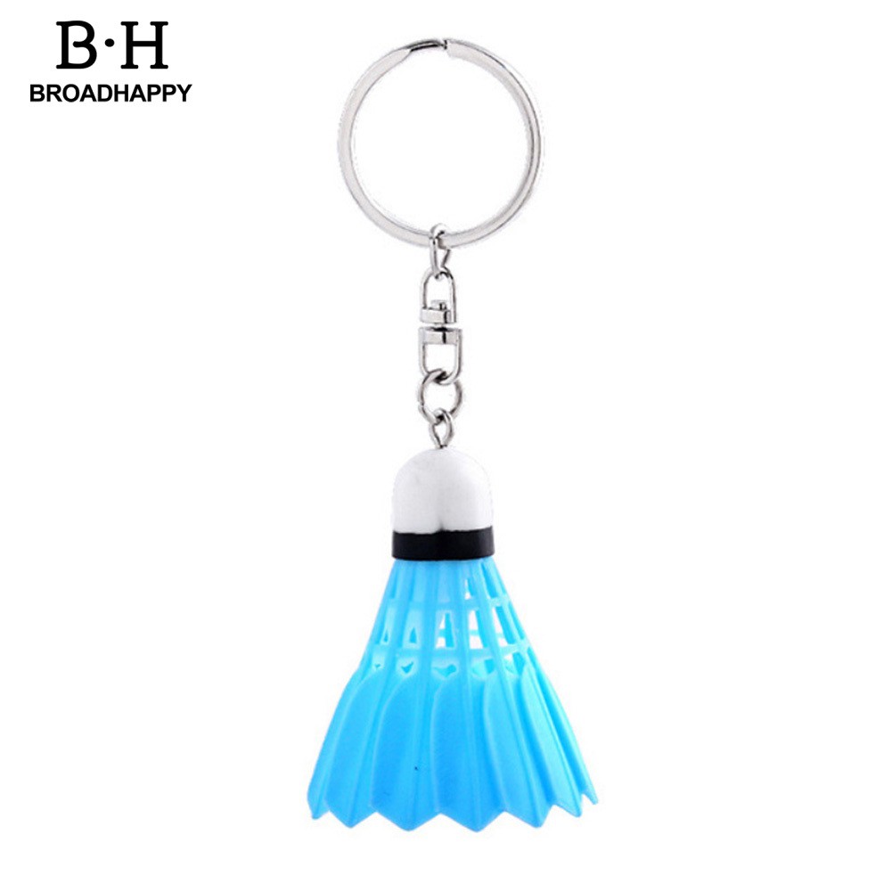 Broadhappy Móc Khóa Hình Quả Cầu Lông mini Có Dây Treo Trang Trí Ba Lô