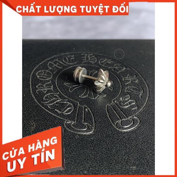 Bông tai Chrome Heart nụ bạc ngôi sao hàng 1 đổi 1 đơn vị tính 1 cái - Chrome Heart Store
