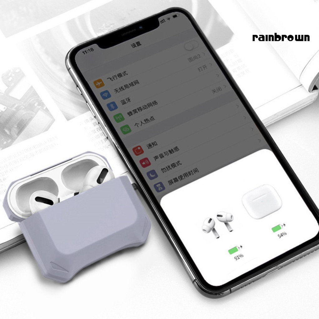 Hộp Đựng Chống Sốc Cho Tai Nghe Bluetooth Airpods