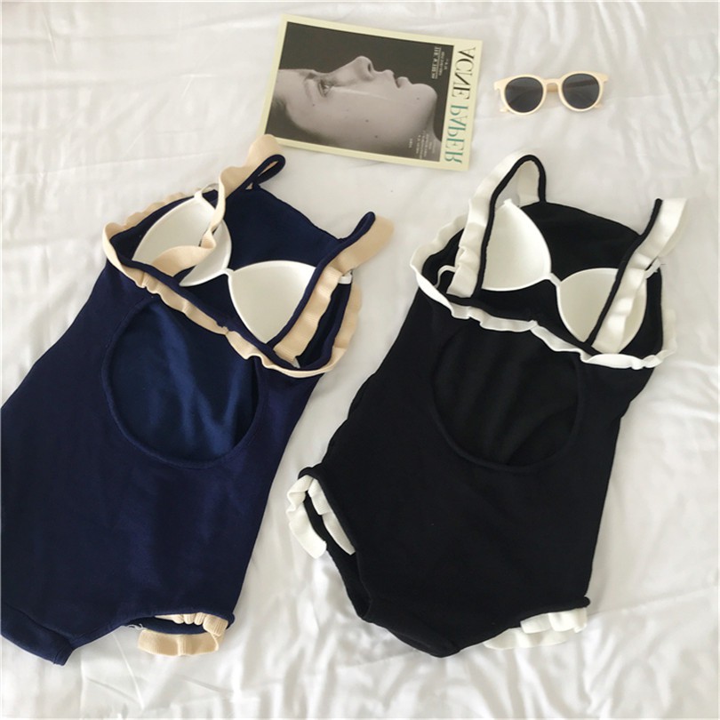 One Bộ Đồ Bơi Liền Thân Dệt Kim Hở Lưng Co Giãn Tốt 122099 | BigBuy360 - bigbuy360.vn