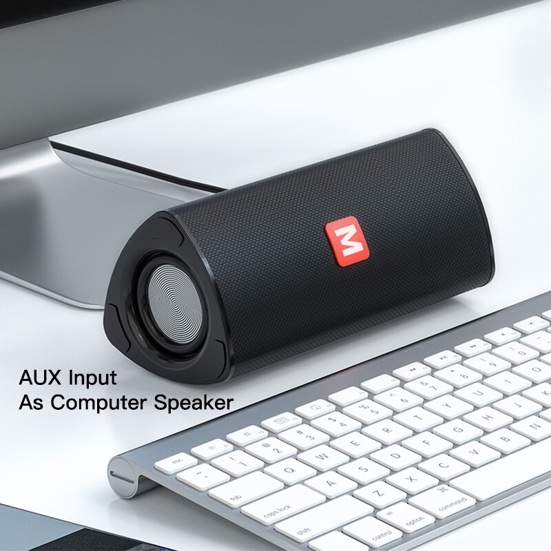 Mi bluetooth speaker wireless portable speaker Can insert U disk, TF card to play subwoofer speaker 6D surround mini bluetooth speaker jbl speaker