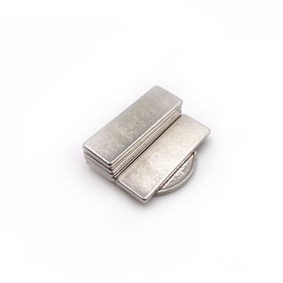 Set 10 viên nam châm đất hiếm 30x10x2mm từ tính mạnh N35