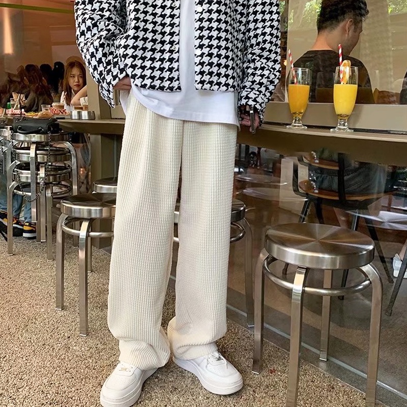 Quần ống rộng thời trang Hàn Quốc cho nam và nữ