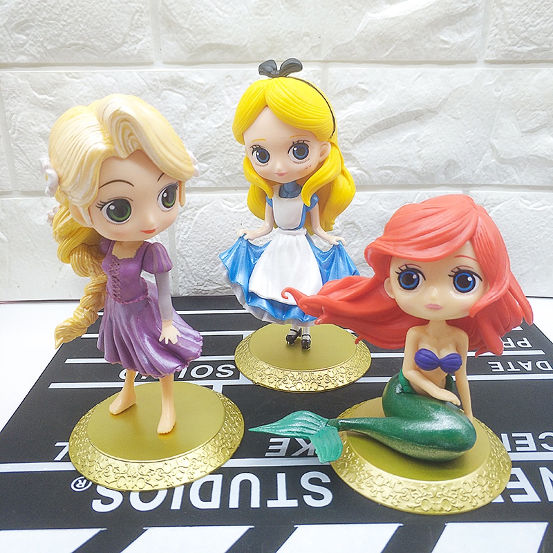 Mô Hình Công Chúa Disney Trang Trí Bánh Kem