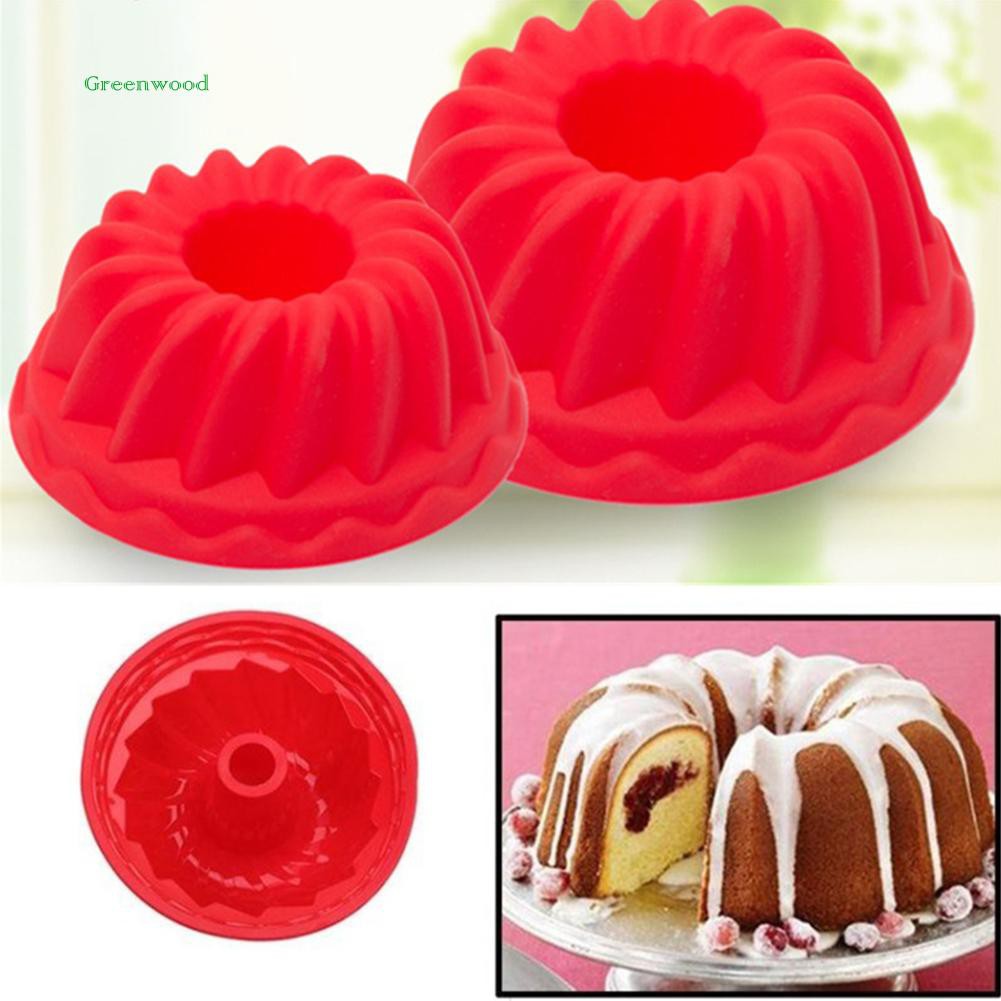 Bộ 2 khuôn làm bánh silicone hình xoắn ốc