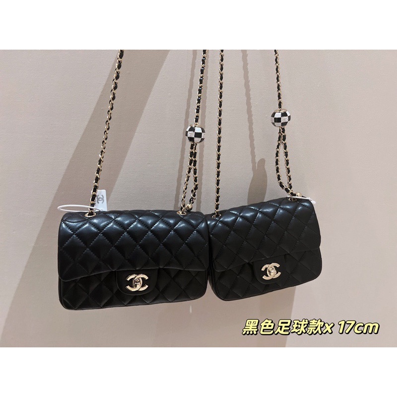 Túi CHA NE L classic quả cầu new fullbox