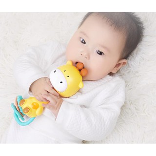 🍓 Đồ chơi đèn nhạc kèm gặm nướu cho bé