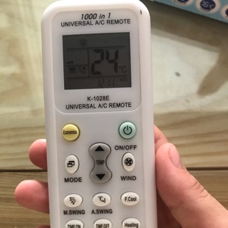 100 remote máy lạnh đa năng