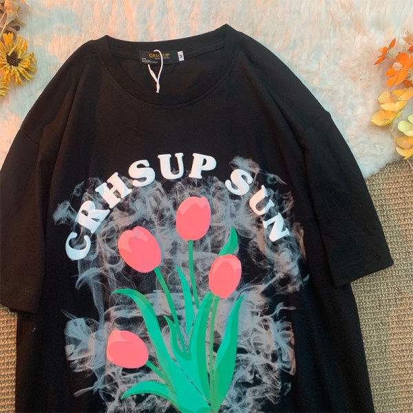 Áo Thun Tay Ngắn Thiết Kế Mới Kiểu Dáng Đơn Giản Năng Động Thời Trang Dành Cho Mùa Hè