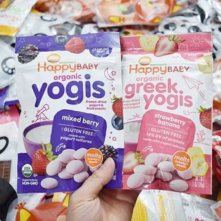 Sữa chua khô hữu cơ Happy Baby 28g