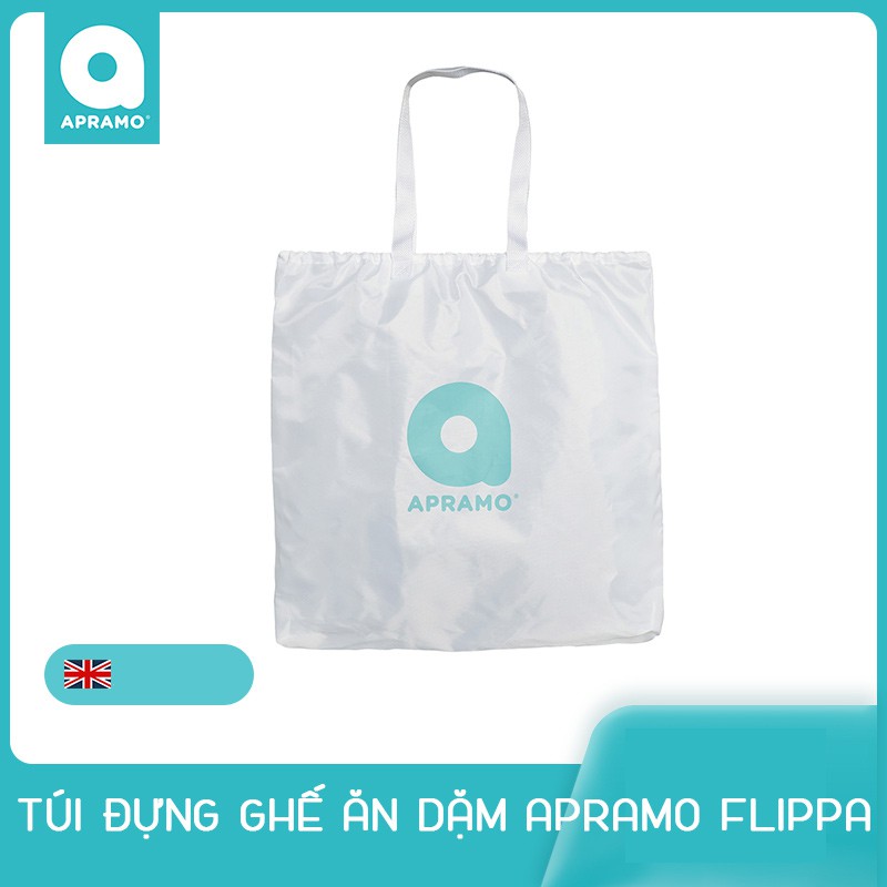 Túi đựng Ghế ăn dặm gấp gọn siêu nhẹ Apramo Flippa Dining Booster cho bé từ 6 tháng đến 3 tuổi có thể đi du lịch