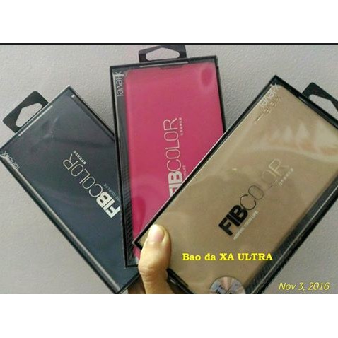 bao da Sony Xperia XA1 Untral hiệu X-Level  Fibcolor chính hãng