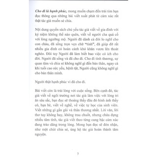 Cho Đi Là Hạnh Phúc