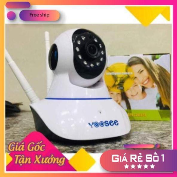 Camera YooSee HD720 - 3 Anten Siêu nét - Quay 360 độ tiện lợi - Đèn hồng ngoại nhìn rõ nét ban đêm