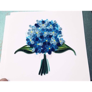 Thiệp quilling chúc mừng 