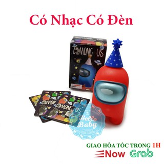 Đồ chơi mô hình Among Us (có nhạc, có đèn)