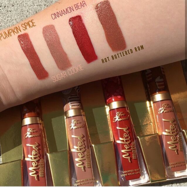 Tách set son kem lì Toofaced Melted Matte Liquid Lipstick các màu hot