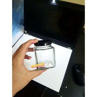 BỘ 6 HŨ THỦY TINH VUÔNG NẮP VẶN 100ML