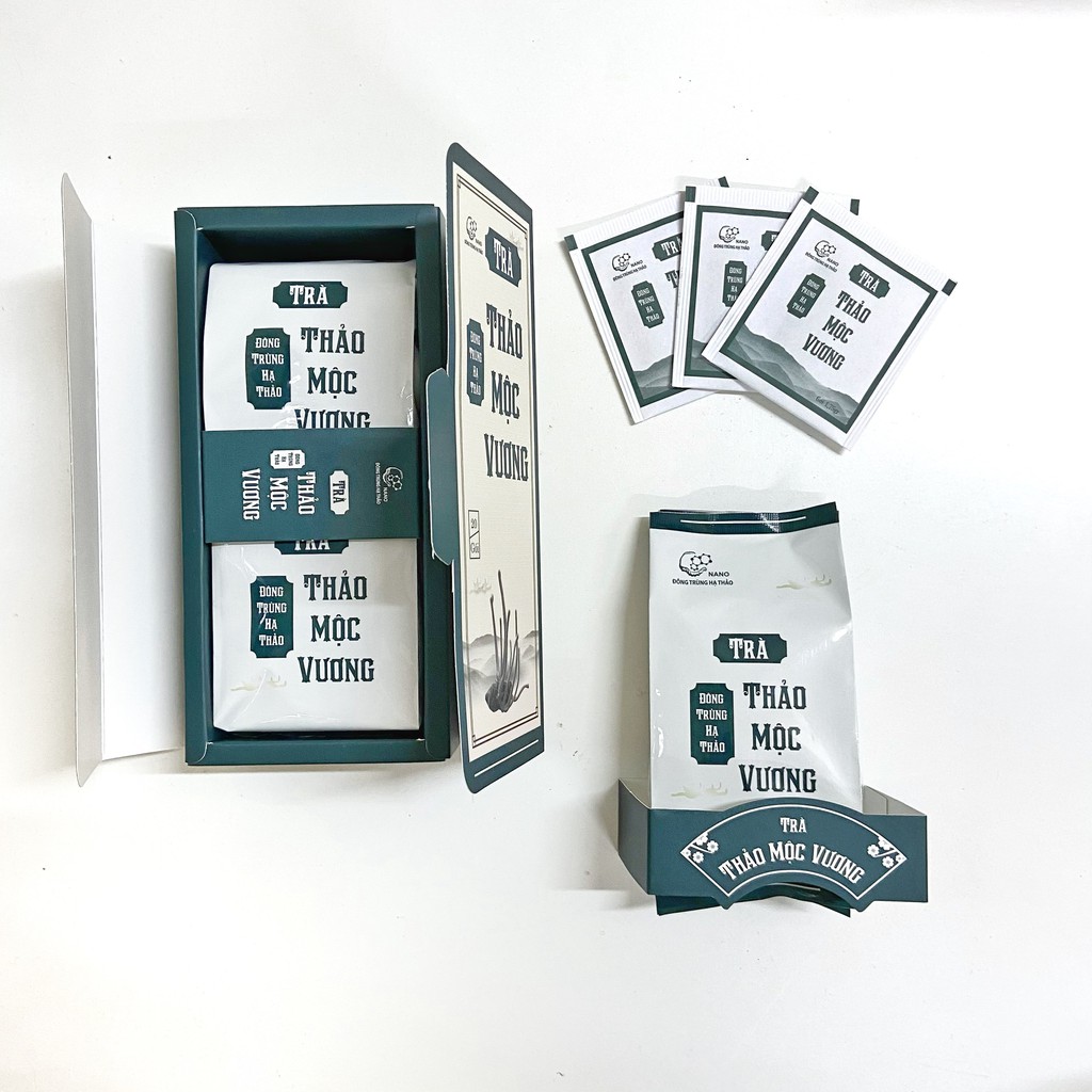 [FREESHIP50K] ✅ Trà Thảo Mộc Vương Túi Lọc 20 gói Mát Gan Thanh Nhiệt Giải Độc - Nano Đông Trùng Hạ Thảo | BigBuy360 - bigbuy360.vn