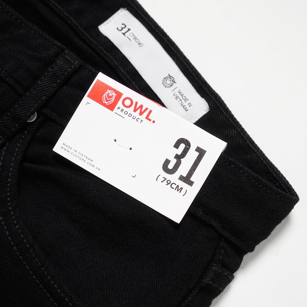 OWL BRAND® Quần Jean Đen Dài Trơn Skinny Fit - OWL220520 | BigBuy360 - bigbuy360.vn