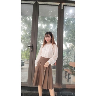  Siêu phẩm Áo sơ mi viền bèo A0036 