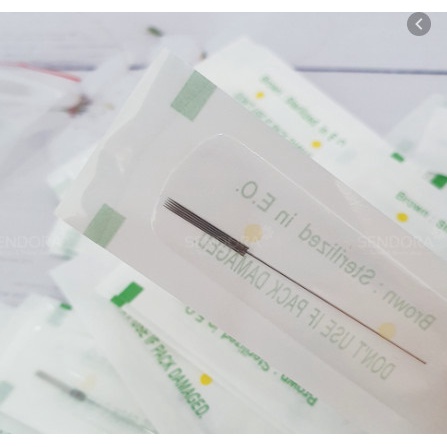 Kim Xăm Phổ thông 0.35x50mm Combo 10 kim