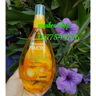 Tinh dầu dưỡng tóc Garnier fructose miraculous oil 150ml