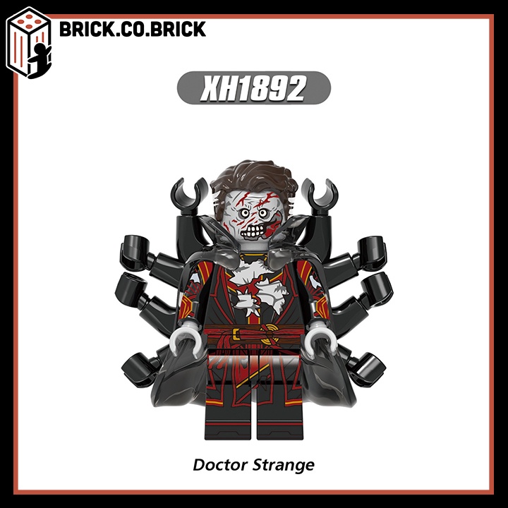 Đồ chơi Siêu Anh Hùng Lắp ráp Doctor Strange kèm Cổng Portal Đa Vũ Trụ Hỗn Loạn Multiverse of Madness X0335