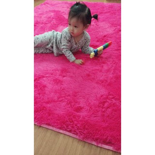 Thảm Lông Trải Sàn Trang Trí (Ảnh Thật)