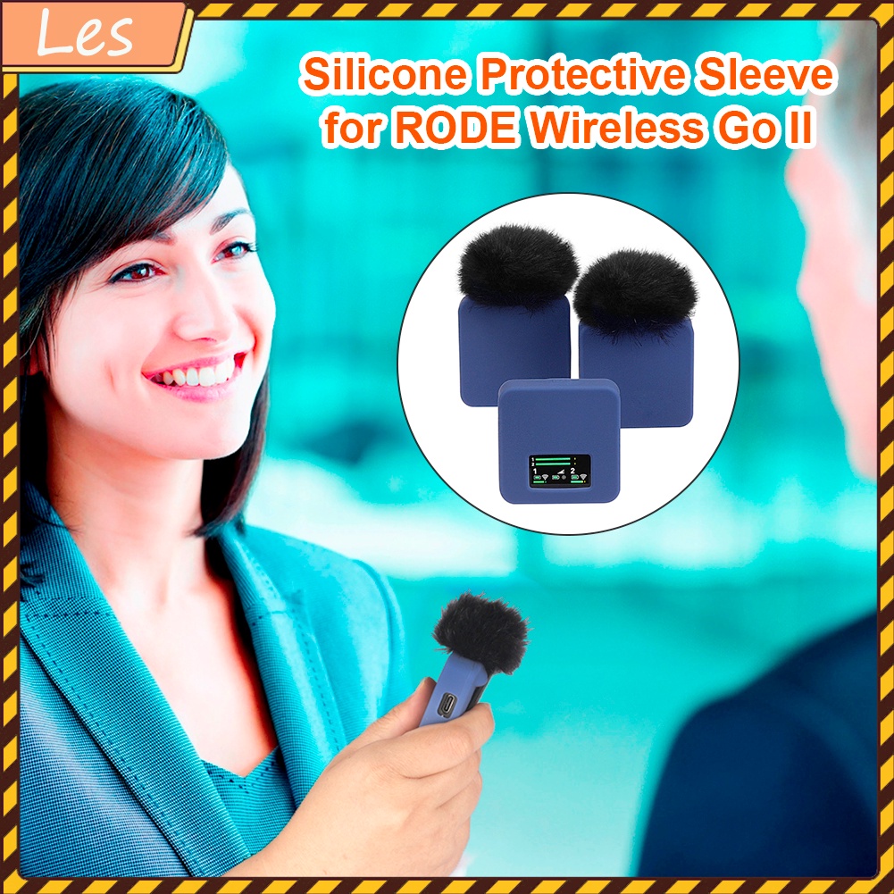 Set 3 vỏ bọc micro RODE không dây Go II bằng silicon chống bụi