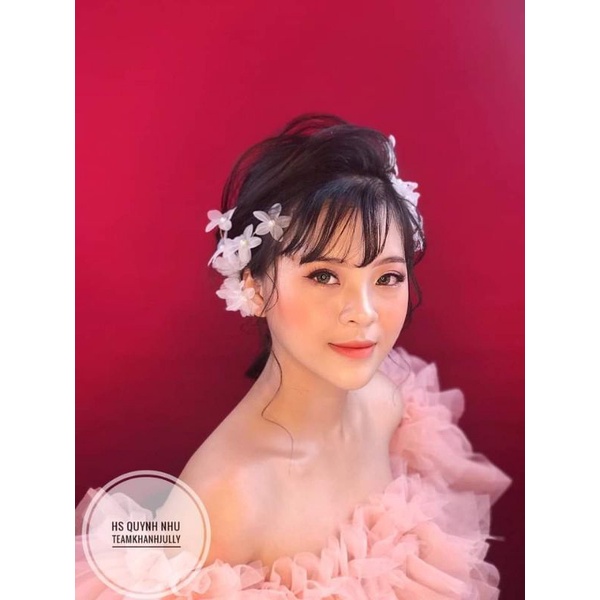 cài hoa voan xinh