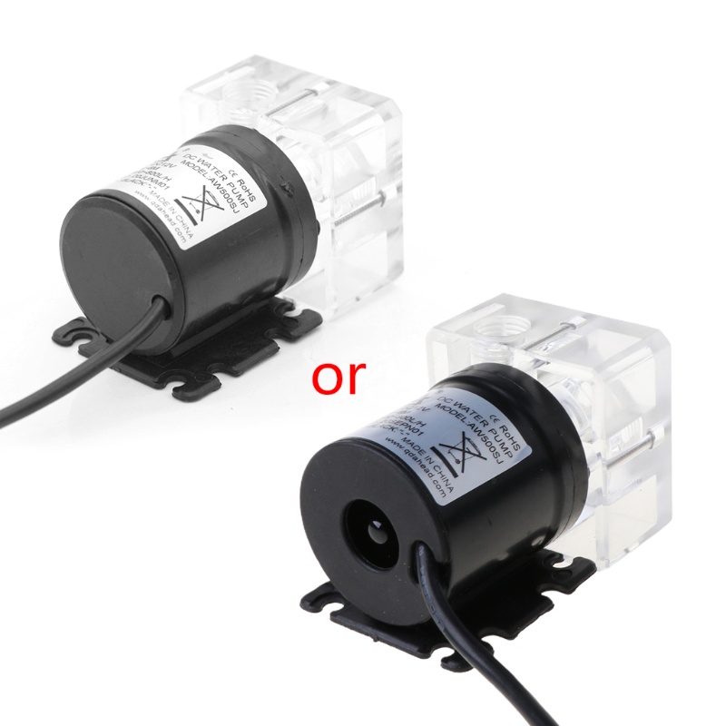 Máy Bơm Nước Làm Mát CPU Máy Tính Dòng Chảy Cao 12V 19W G1 / 4 800L / h Tiếng Ồn Thấp