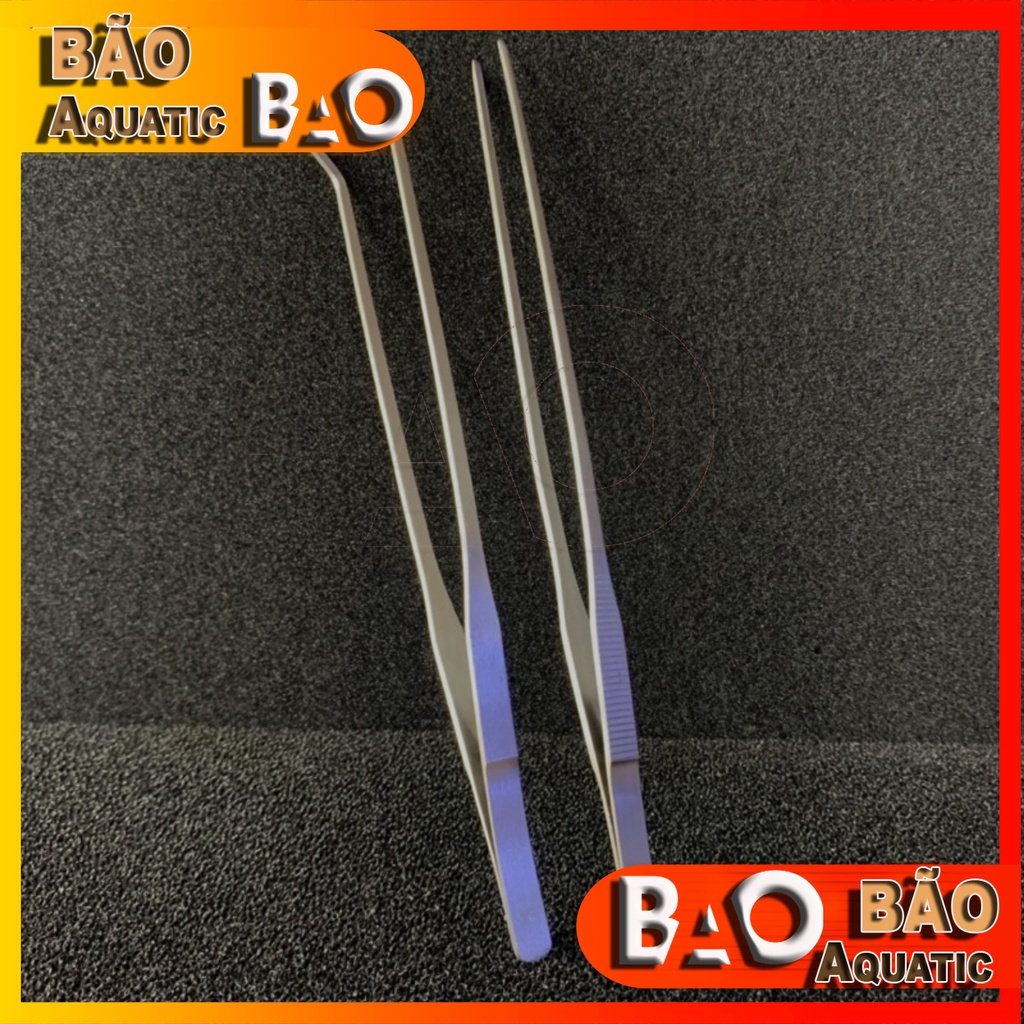 Nhíp trồng cây thủy sinh bằng thép không gỉ kích thước 27cm