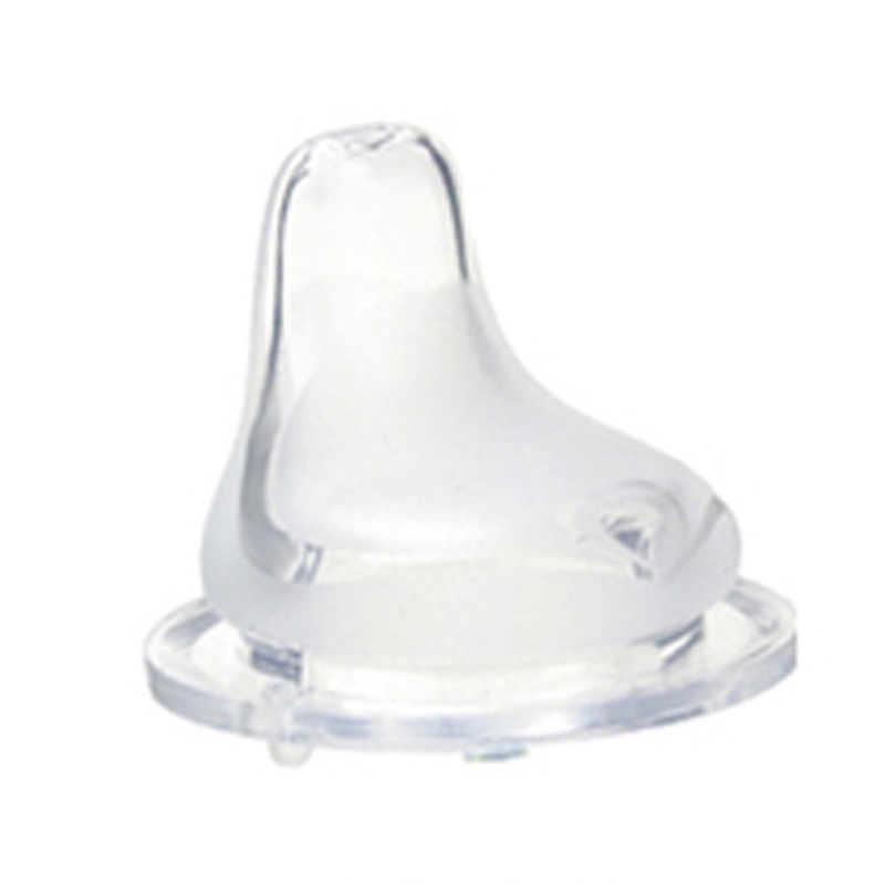 Bình Uống Nước Đầu Phẳng 5CM Bằng Silicone Dành Cho Bé