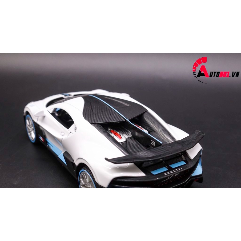 MÔ HÌNH XE BUGATTI DIVO WHITE 1:22 DOUBLE HORSES 7711