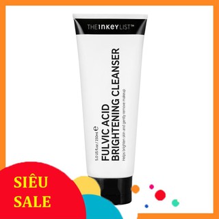 Sữa rửa mặt sáng da The Inkey List Fulvic Acid Brightening Cleanser 150ml