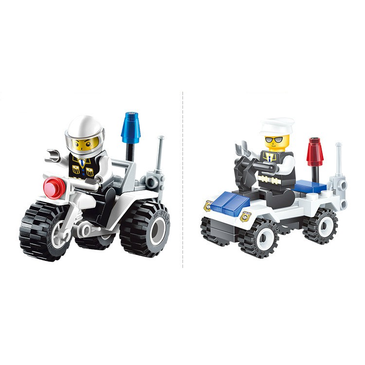 COMBO 12 Bộ Lắp Ghép Xe Đồ Chơi!!