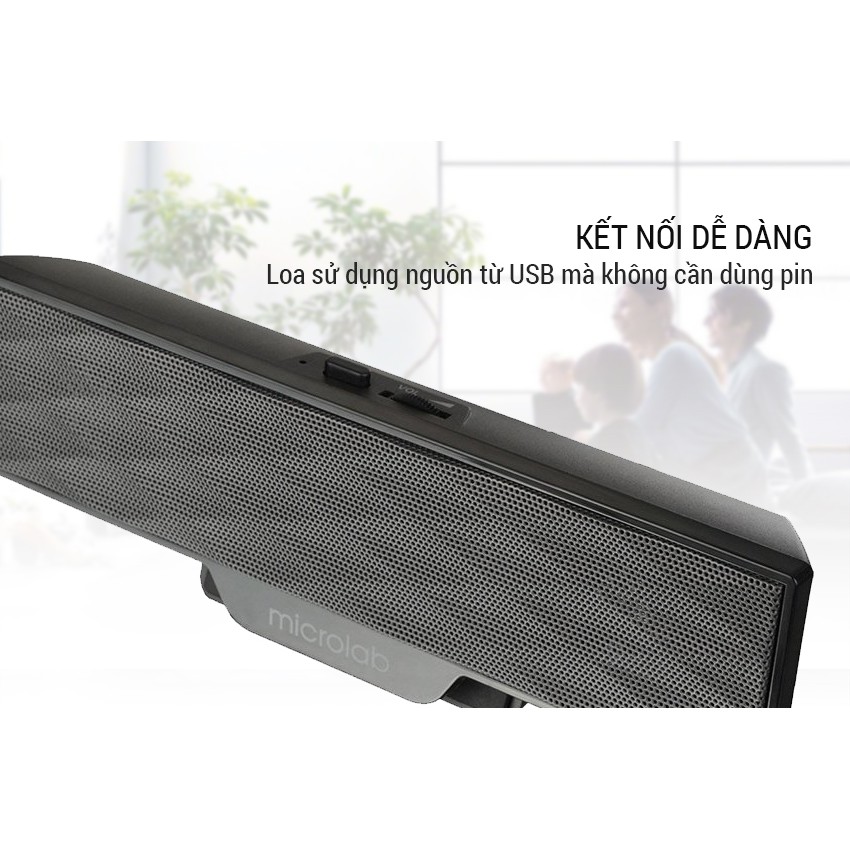 Loa vi tính MicroLab B51 2.0 chuyên Laptop - Thời trang