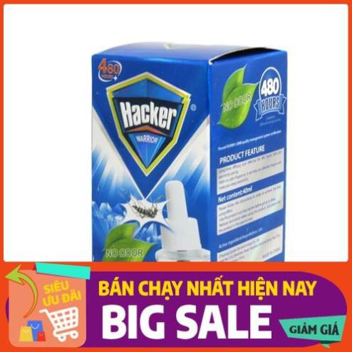 Tinh dầu đuổi muỗi hacker loại 480h