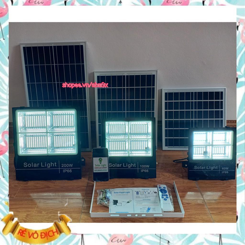 60W ĐÈN PHA LED NĂNG LƯỢNG MẶT TRỜI , Solar Light , IP66 chống nước , NHÔM ĐÚC NGUYÊN KHỐi ABM Solar