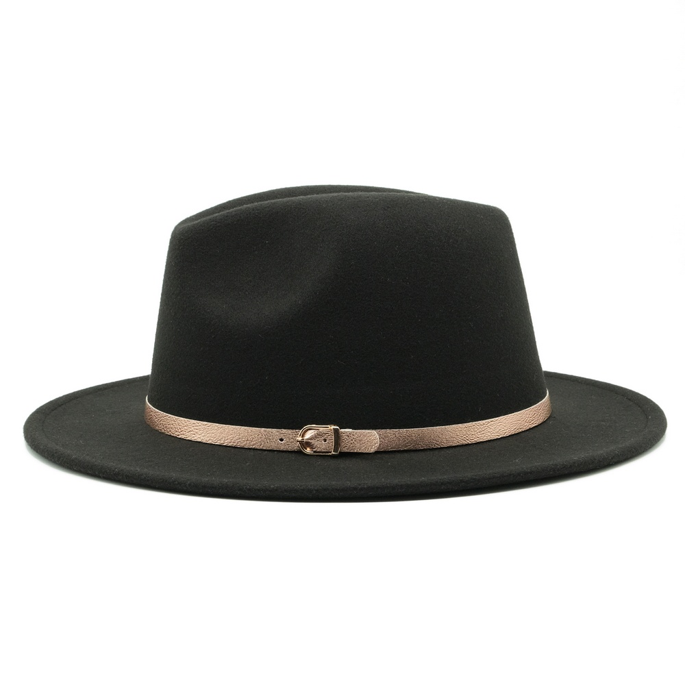 Nón Vành Rộng Chất Liệu Da Thời Trang Nữ Tính